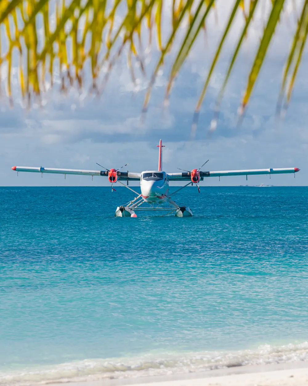 Arriving by seaplane